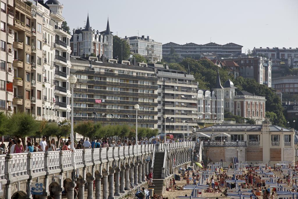 Playa De La Concha 3 Apartment By Feelfree Rentals San Sebastian Ruang foto